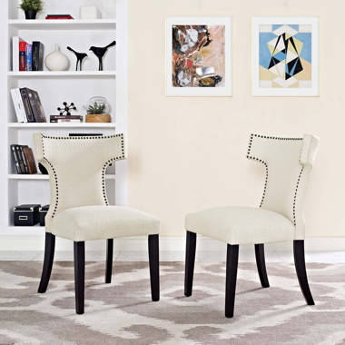 Niles curve upholstered dining chair new arrivals